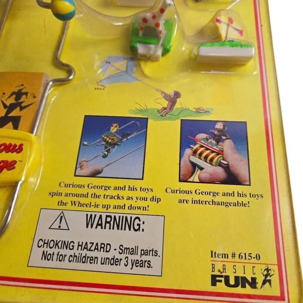 Adorable Curious George Wheel-ie New